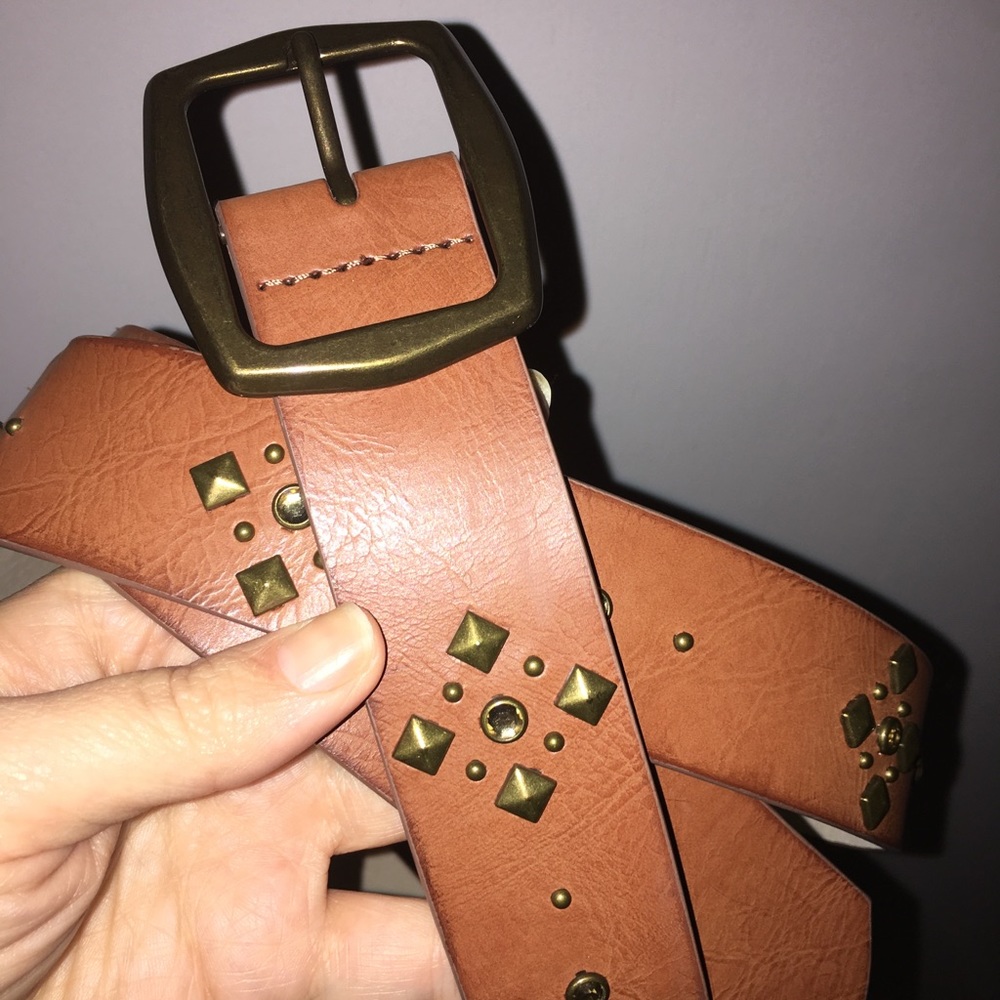 Vegan Faux Leather Belt